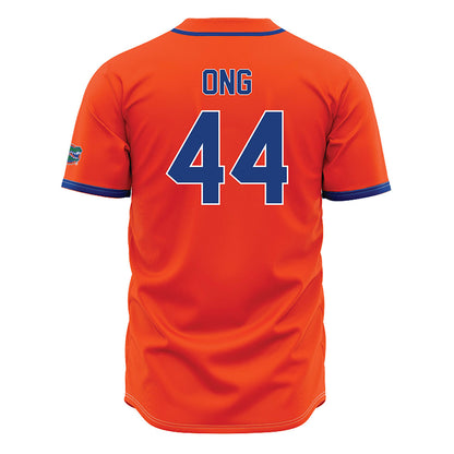 Florida - NCAA Baseball : Felix Ong - Orange Jersey