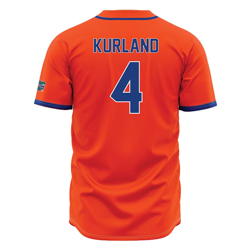 Florida - NCAA Baseball : Cade Kurland - Orange Jersey