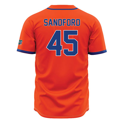 Florida - NCAA Baseball : Schuyler Sandford - Orange Jersey