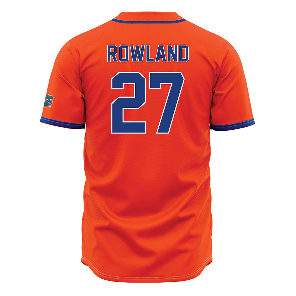 Florida - NCAA Baseball : Blaine Rowland - Orange Jersey