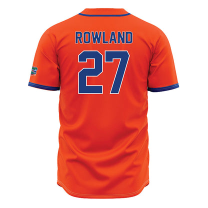 Florida - NCAA Baseball : Blaine Rowland - Orange Jersey