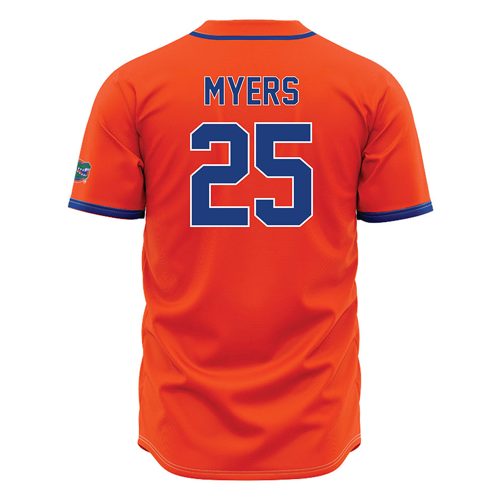Florida - NCAA Baseball : Kolt Myers - Orange Jersey-1