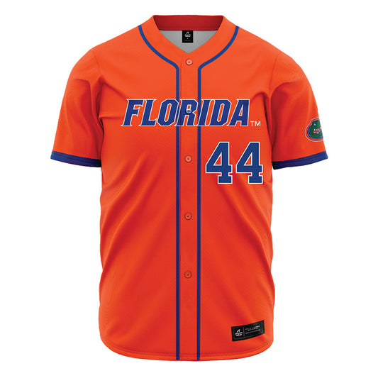 Florida - NCAA Baseball : Ernesto Lugo-Canchola - Orange Jersey-0