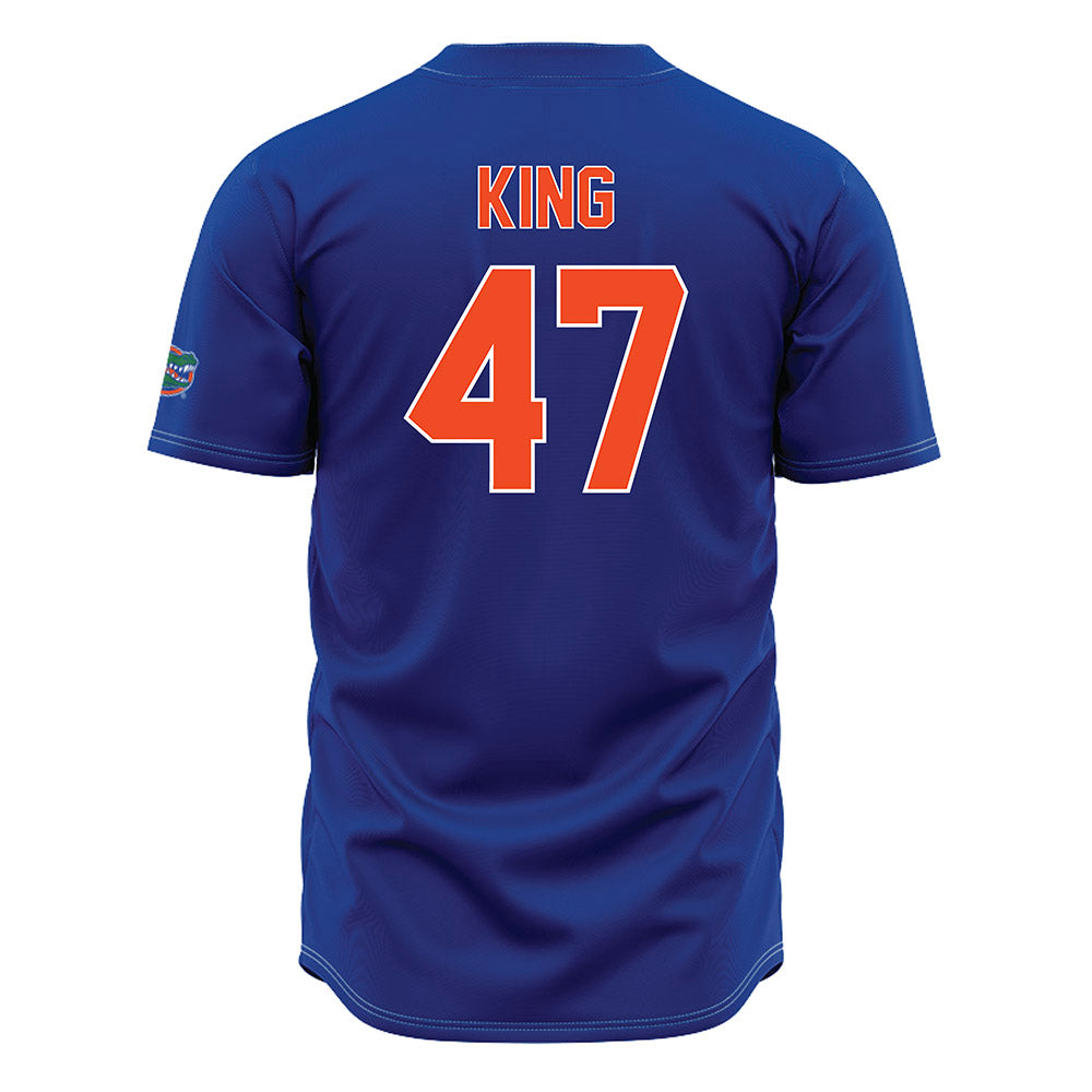 Florida - NCAA Baseball : Aidan King - Blue Jersey
