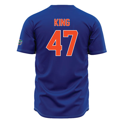 Florida - NCAA Baseball : Aidan King - Blue Jersey