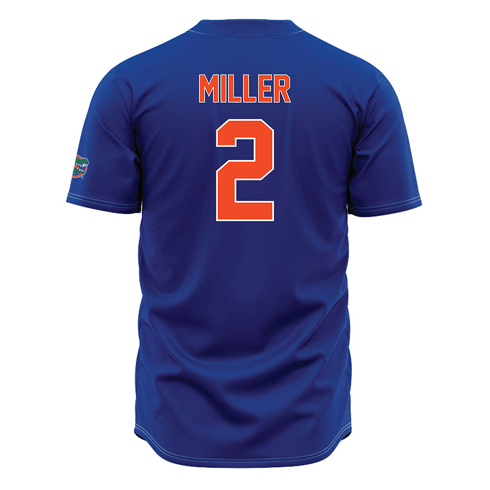 Florida - NCAA Baseball : Sam Miller - Blue Jersey-1