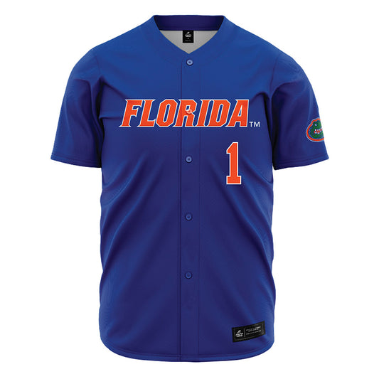 Florida - NCAA Baseball : Justin Nadeau - Blue Jersey