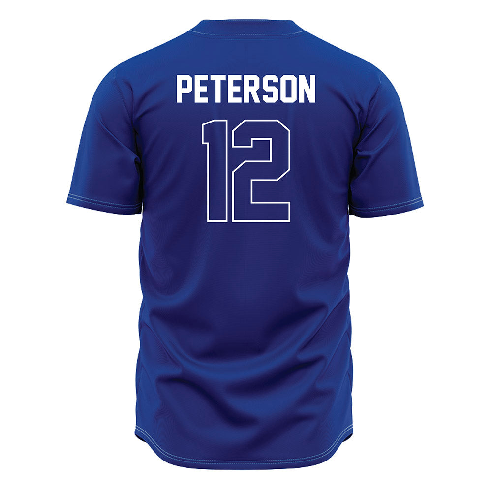Florida - NCAA Baseball : Liam Peterson - Blue Jersey