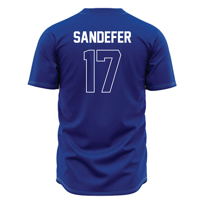 Florida - NCAA Baseball : Russell Sandefer - Blue Jersey-1