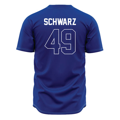 Florida - NCAA Baseball : Colton Schwarz - Blue Jersey-1