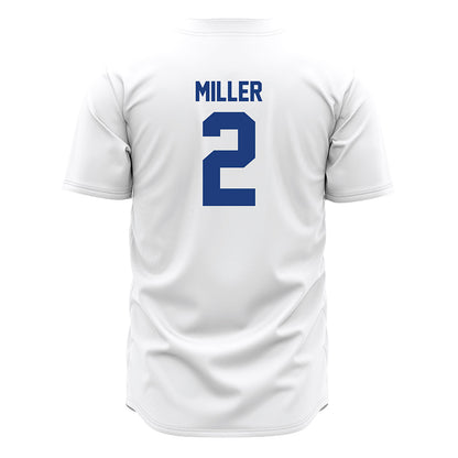 Florida - NCAA Baseball : Sam Miller - White Jersey-1