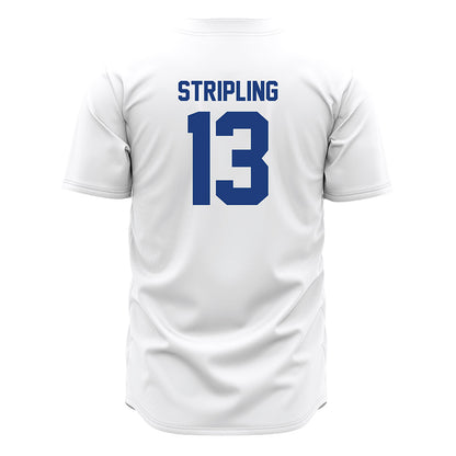 Florida - NCAA Baseball : Landon Stripling - White Jersey-1