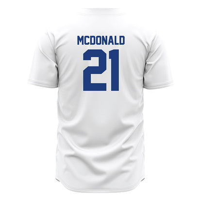 Florida - NCAA Baseball : Caden McDonald - White Jersey