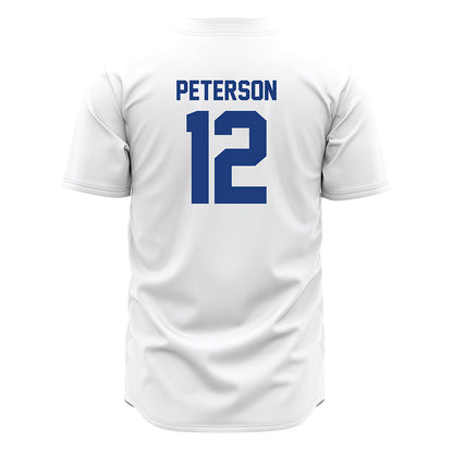 Florida - NCAA Baseball : Liam Peterson - White Jersey
