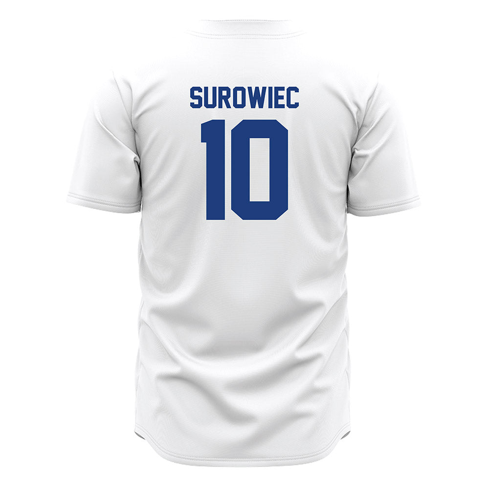 Florida - NCAA Baseball : Ethan Surowiec - White Jersey-1