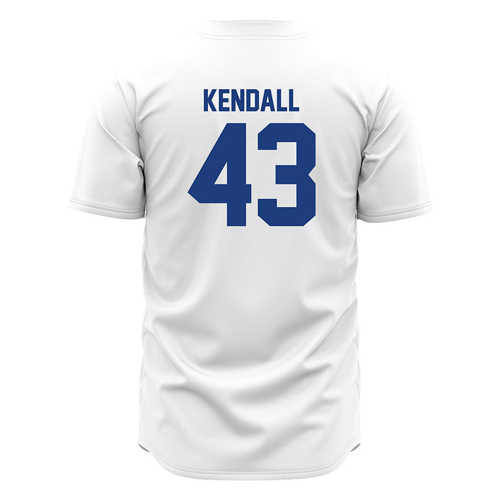 Florida - NCAA Baseball : Jacob Kendall - White Jersey-1