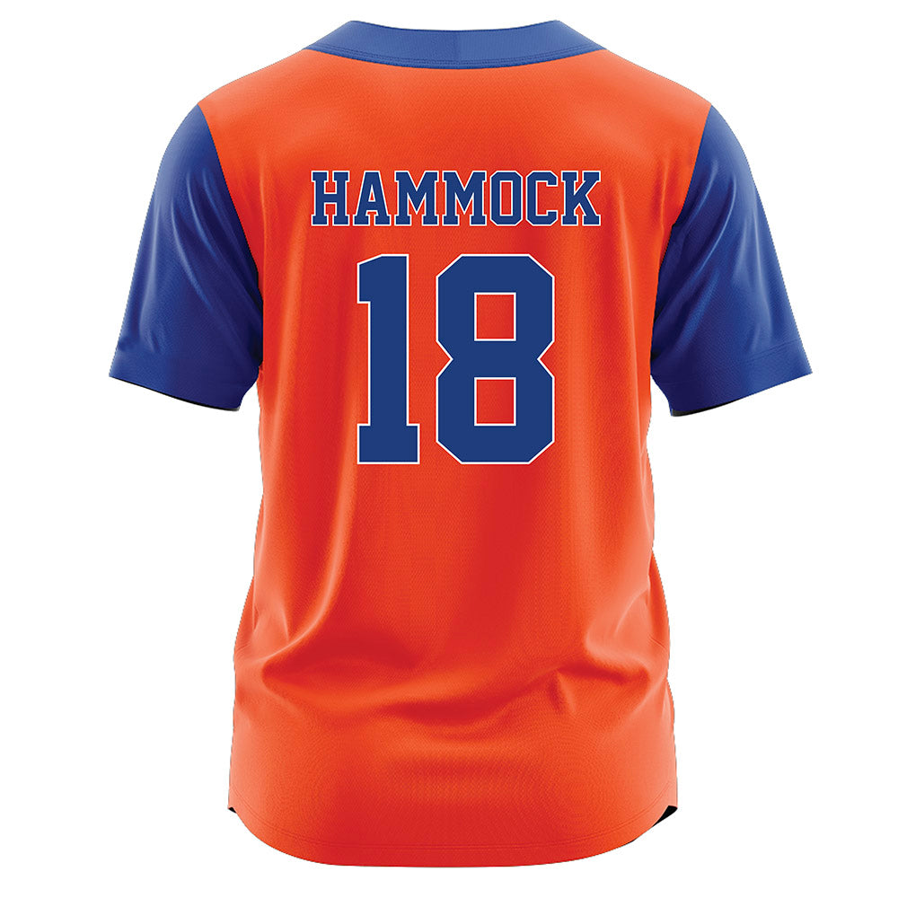 Florida - NCAA Softball : Kara Hammock - Blue Jersey-1