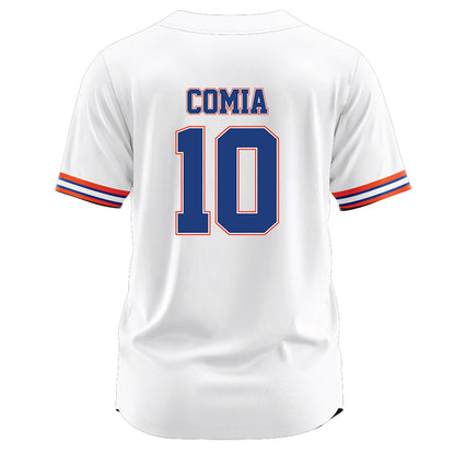 Florida - NCAA Softball : gabrielle comia - White Jersey-1