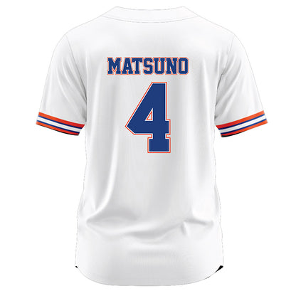 Florida - NCAA Softball : Kalie Matsuno - White Jersey-1
