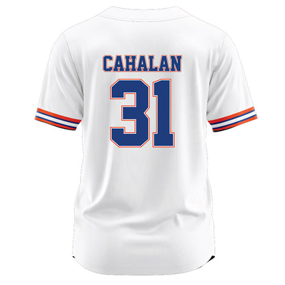 Florida - NCAA Softball : Kenleigh Cahalan - White Jersey