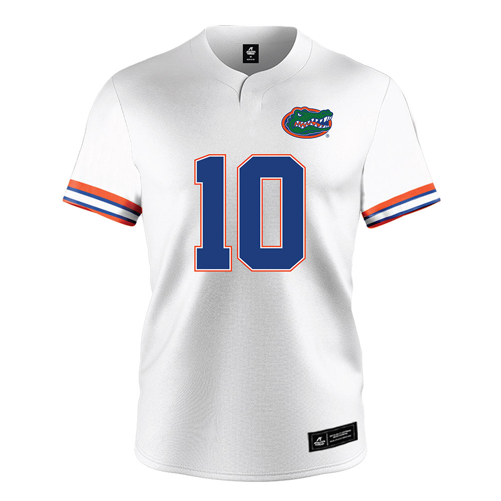 Florida - NCAA Softball : gabrielle comia - White Jersey-0