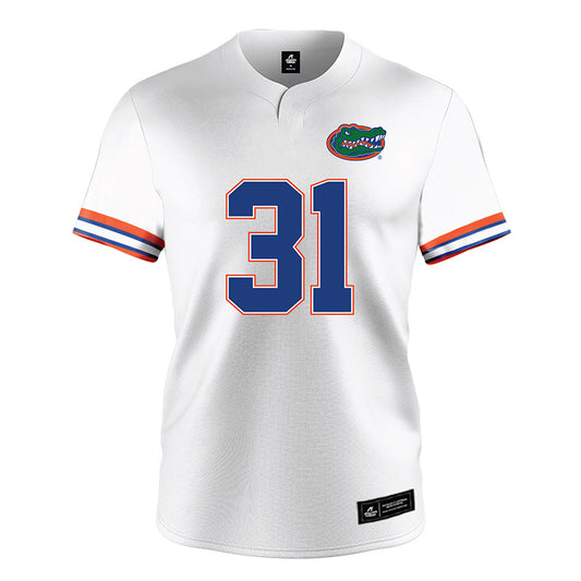Florida - NCAA Softball : Kenleigh Cahalan - White Jersey