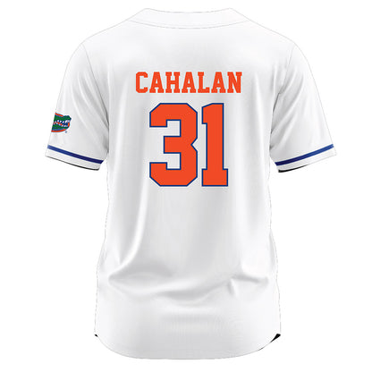 Florida - NCAA Softball : Kenleigh Cahalan - White Jersey