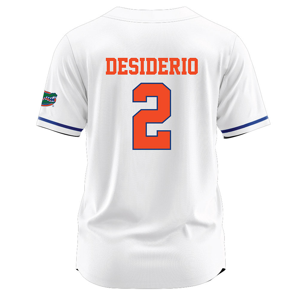 Florida - NCAA Softball : Giulia Desiderio - White Jersey-1