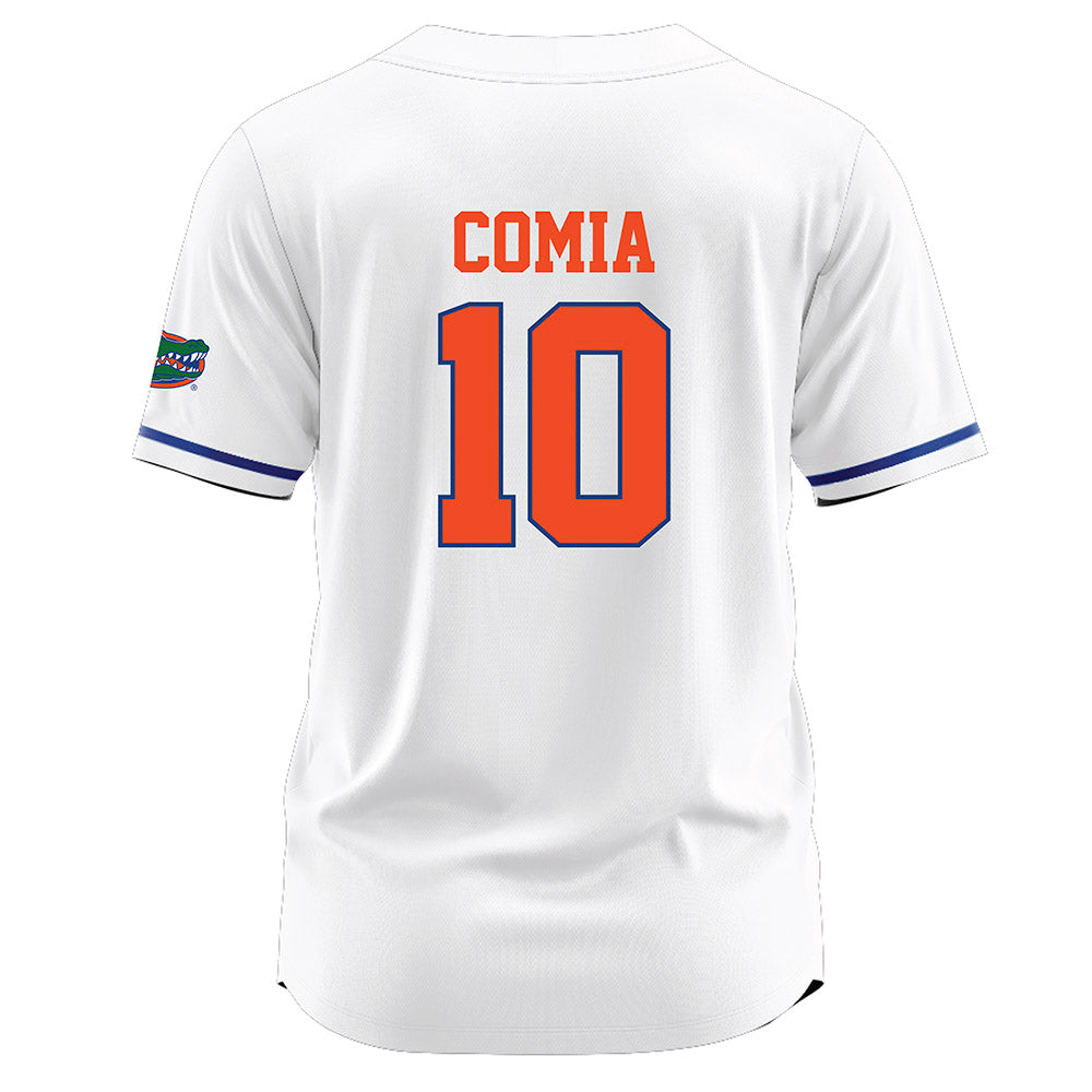 Florida - NCAA Softball : gabrielle comia - White Jersey-1