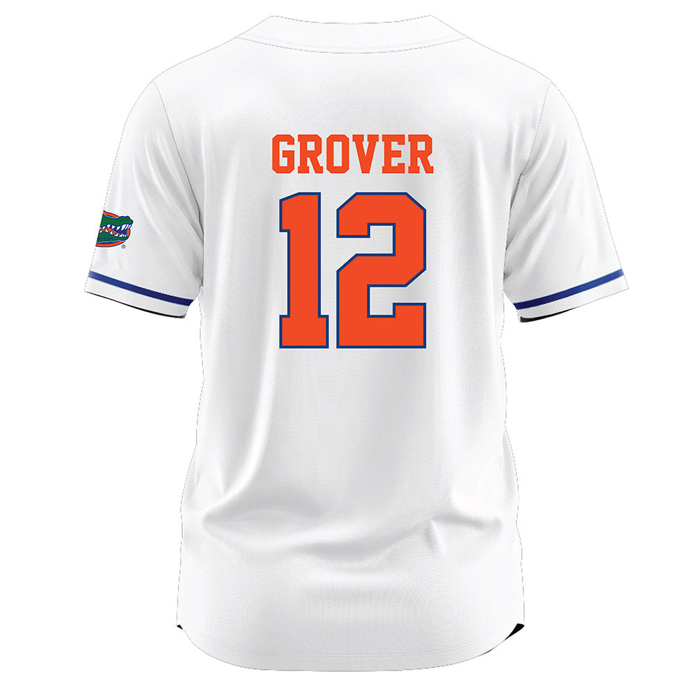 Florida - NCAA Softball : Kendall Grover - White Jersey-1