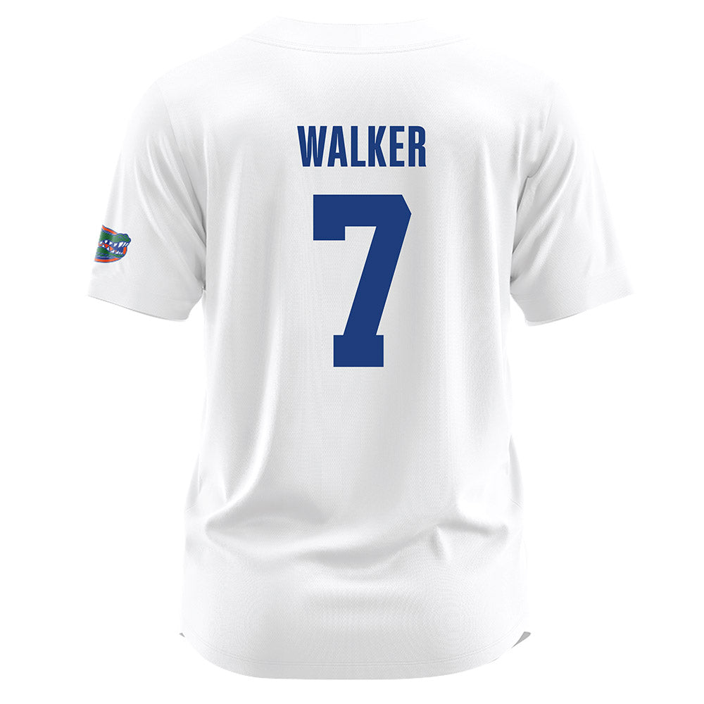 Florida - NCAA Softball : Robin Walker - White Jersey-1