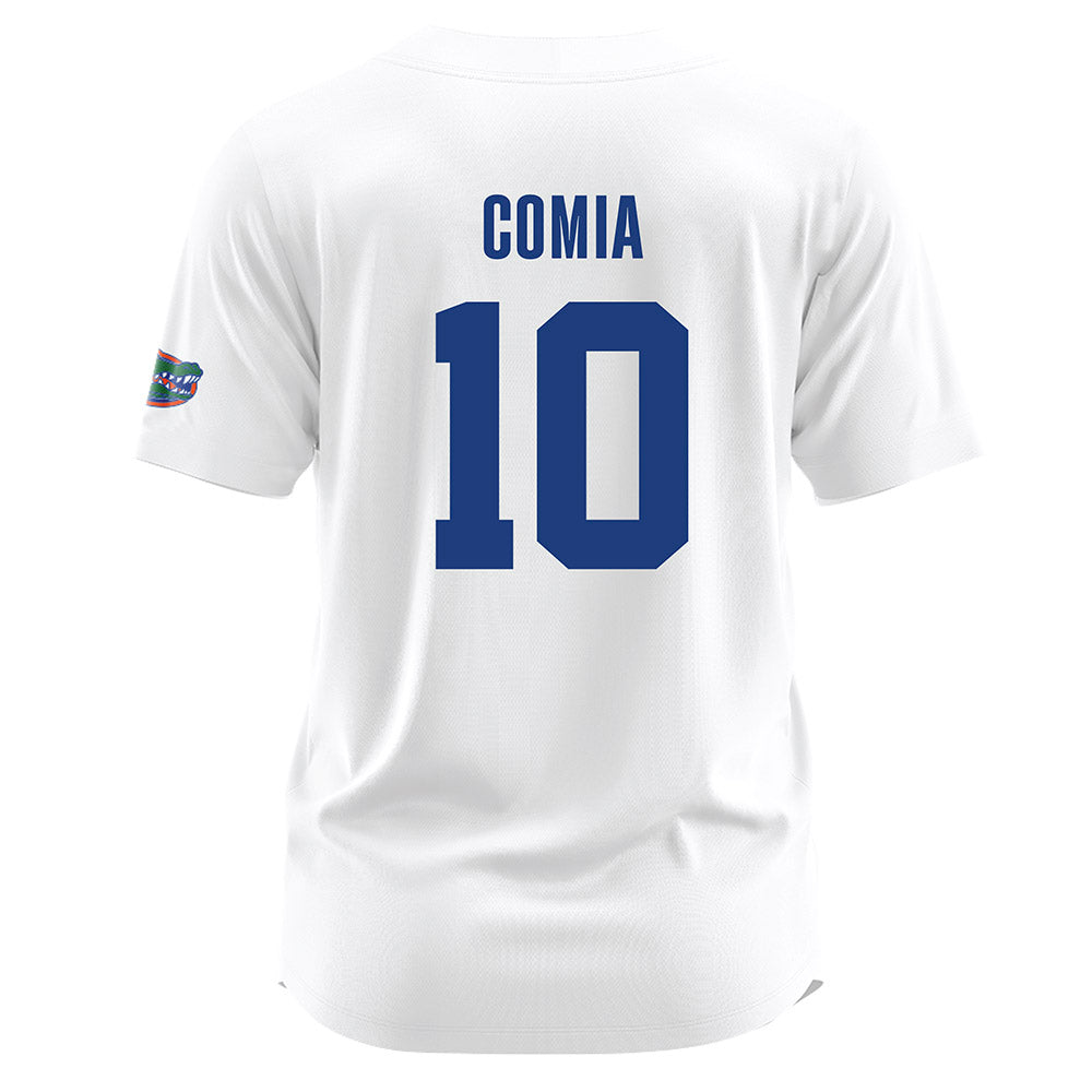 Florida - NCAA Softball : gabrielle comia - White Jersey-1