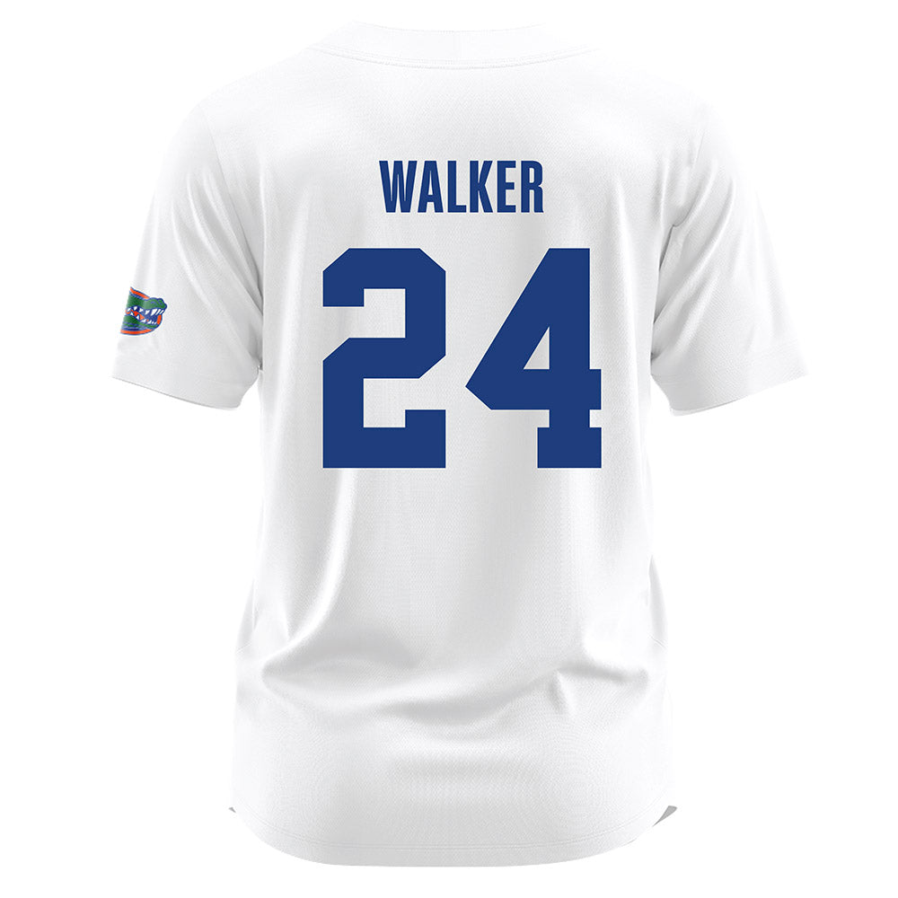 Florida - NCAA Softball : Madison Walker - White Jersey-1