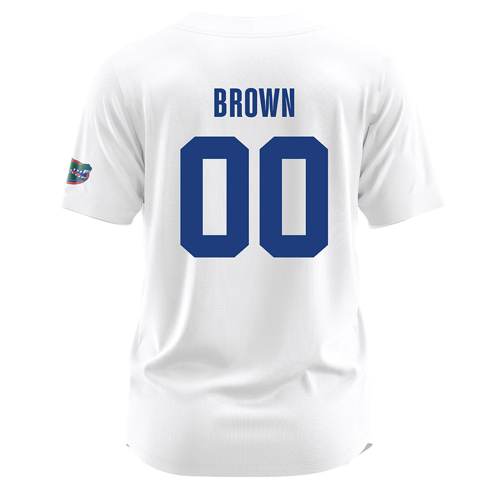 Florida - NCAA Softball : Ava Brown - White Jersey