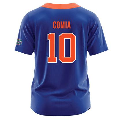 Florida - NCAA Softball : gabrielle comia - Blue Jersey-1
