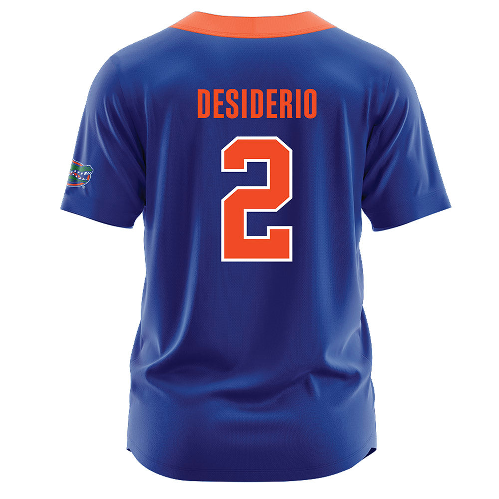 Florida - NCAA Softball : Giulia Desiderio - Blue Jersey-1