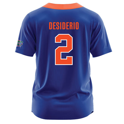 Florida - NCAA Softball : Giulia Desiderio - Blue Jersey-1