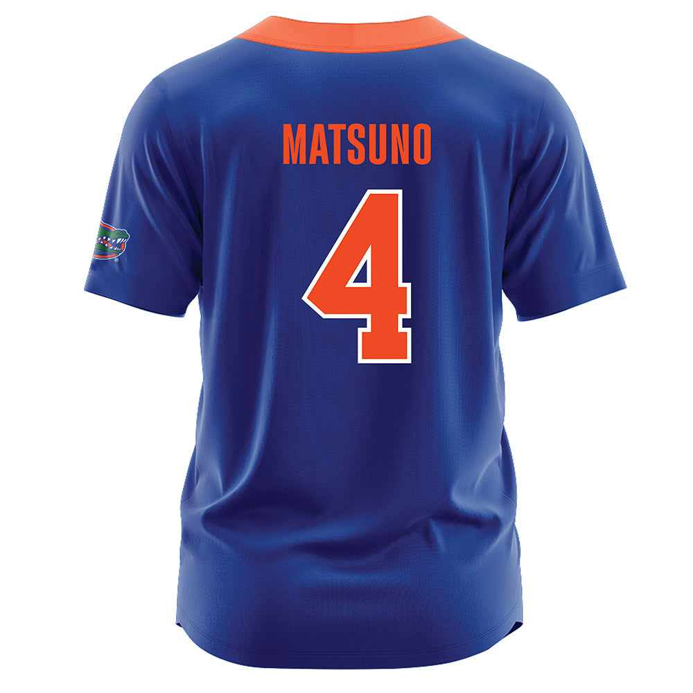 Florida - NCAA Softball : Kalie Matsuno - Blue Jersey-1
