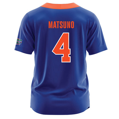 Florida - NCAA Softball : Kalie Matsuno - Blue Jersey-1