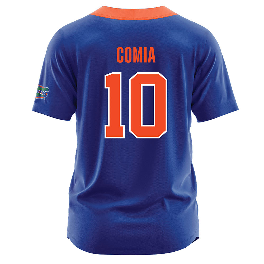 Florida - NCAA Softball : gabrielle comia - Blue Jersey-1
