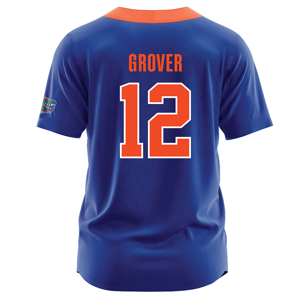Florida - NCAA Softball : Kendall Grover - Blue Jersey-1