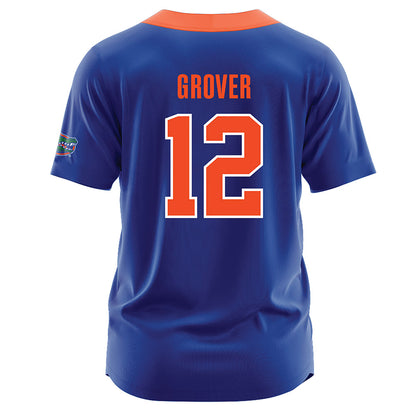 Florida - NCAA Softball : Kendall Grover - Blue Jersey-1