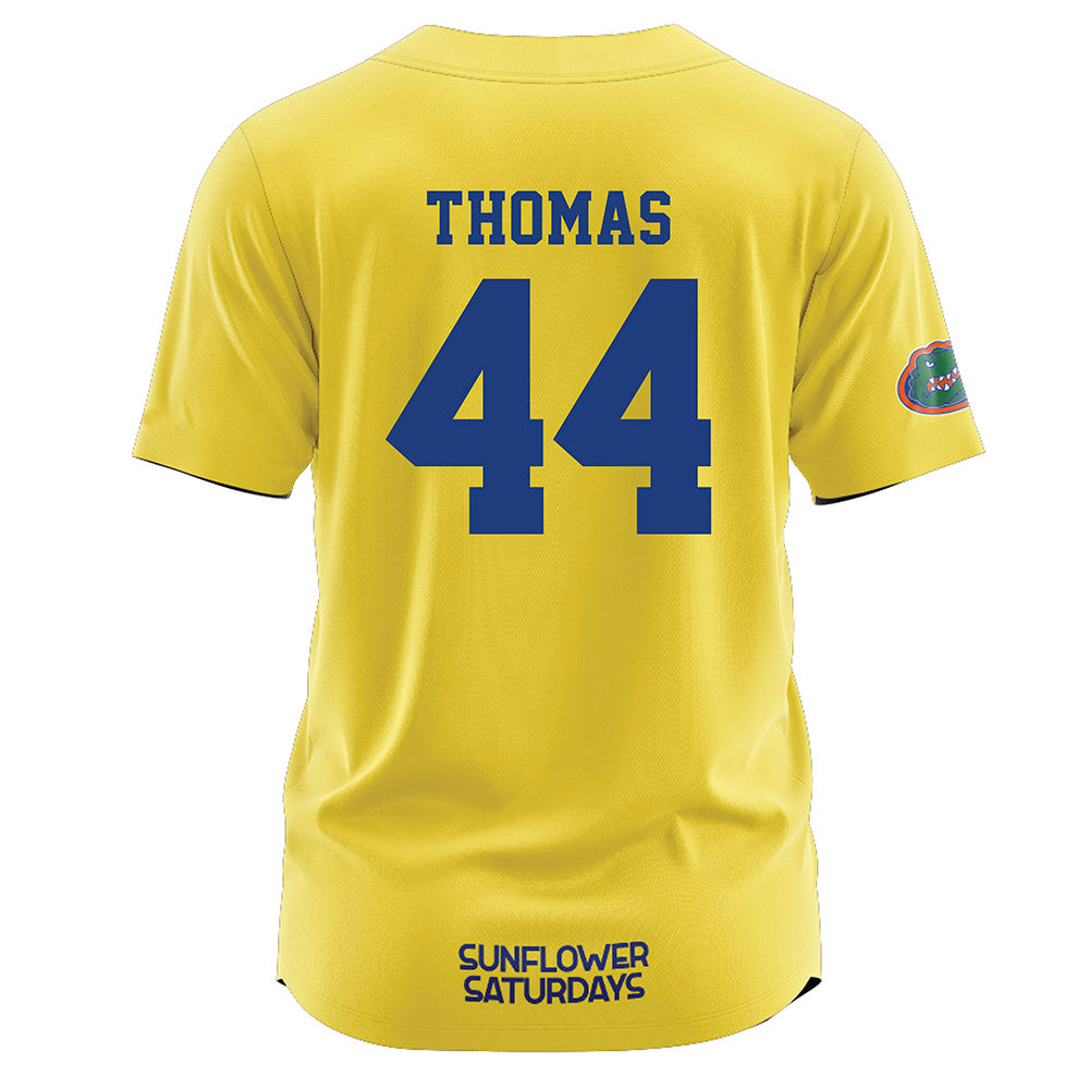 Florida - NCAA Softball : Townsen Thomas - Sunflower Yellow Jersey-1