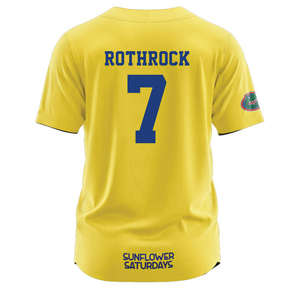 Florida - NCAA Softball : Keagan Rothrock - Sunflower Yellow Jersey