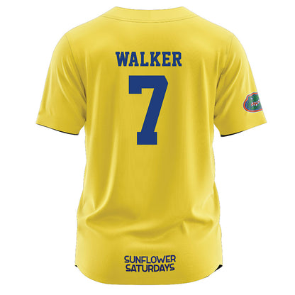 Florida - NCAA Softball : Robin Walker - Sunflower Yellow Jersey-1