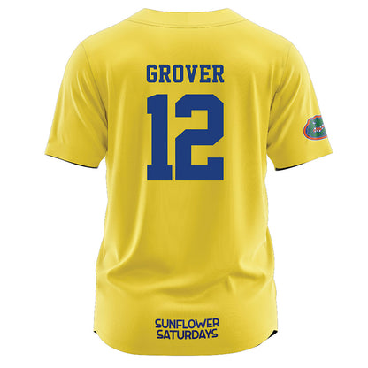 Florida - NCAA Softball : Kendall Grover - Sunflower Yellow Jersey-1