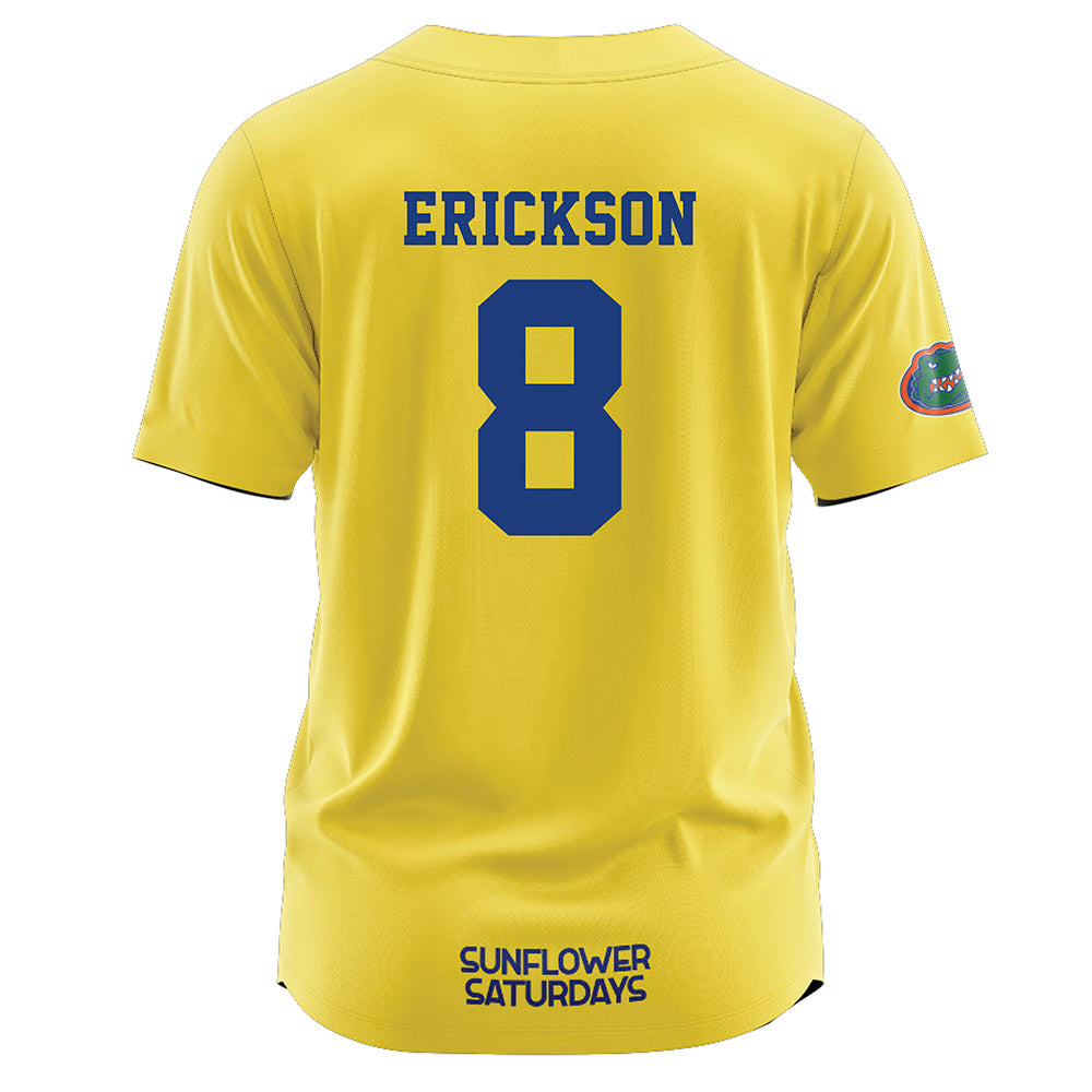 Florida - NCAA Softball : Jocelyn Erickson - Sunflower Yellow Jersey