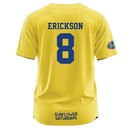 Florida - NCAA Softball : Jocelyn Erickson - Sunflower Yellow Jersey