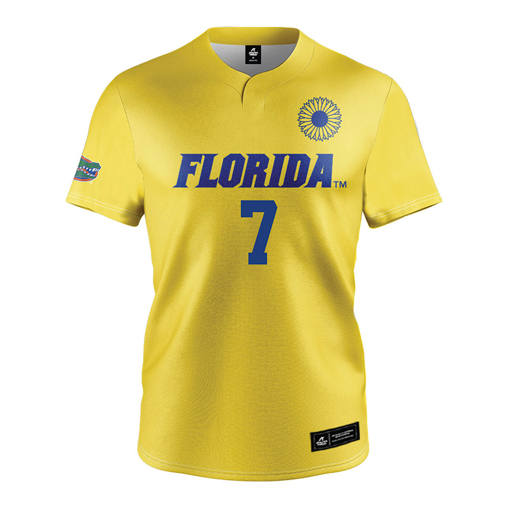 Florida - NCAA Softball : Keagan Rothrock - Sunflower Yellow Jersey