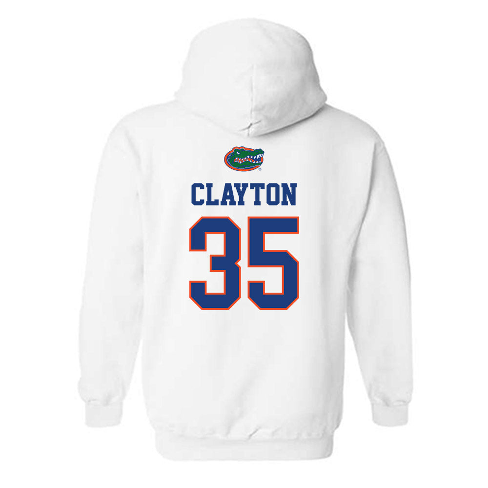 Florida - NCAA Baseball : Brock Clayton - Classic Shersey Hooded Sweatshirt-1